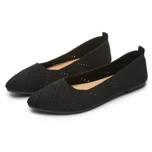 womens breathable flats shoes