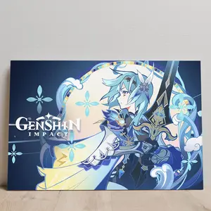 Genshin Impact Game Poster, Japan Genshin Impact Anime Gamer Print Posters (NO FRAME)