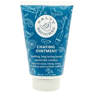 Salty Britches Anti-Chafing Ointment | Portable Tube | Water Resistent Anti-Chafing Skin Barrier | Surfing, Running, Hiking Skin Protection