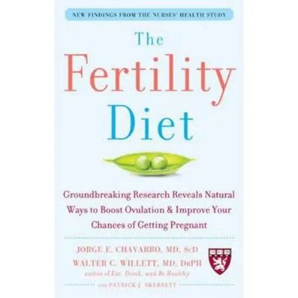 USED Book - The Fertility Diet: Groundbreaking Research Reveals Natural Ways to Boost Ovulation and Improve Your Chances of Getting Pregnant by Chavarro, Jorge (Paperback) - english