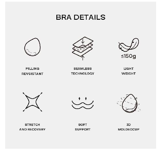 COMFELIE S-3XL Plus Size Wireless Bra for Women ,Seamless Bra with Support Bralette, Comfort Lightly Lined Full Coverage Bra EB061-62, 1 Pack