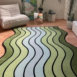 Creative Irregular Pattern Floor Mat, Non-slip Washable Floor Carpet, Soft Floor Mat for Home Living Room Bedroom Hotel Decor, Home Decor Rugs, Soft Indoor Rugs