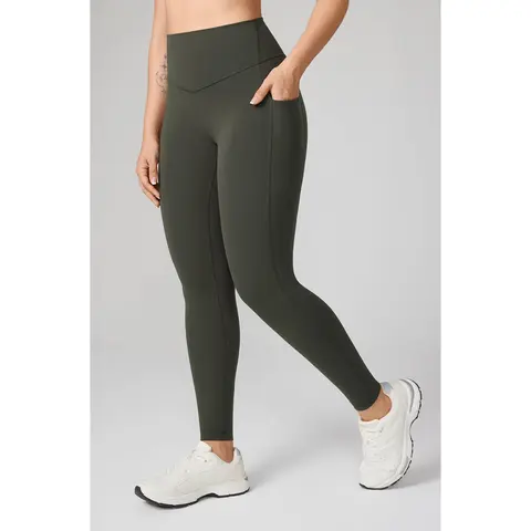 UNISSU Hugcurve Buttery-Soft High-Waisted Leggings for Women - Comfy Over Everything, Glute-Sculpting, No Front Seam, Pockets, Athleisure Activewear for Back to School Shopping