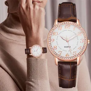 Diamond Luminous Women's Quartz Watch Belt