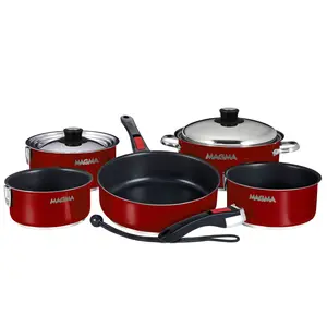 Marine Red Nesting Cookware Set
