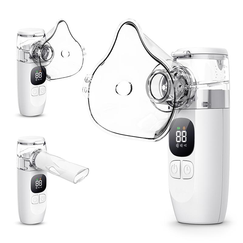 Nebulizer - Adult Portable Nebulizer, Children's Asthma Nebulizer, Rechargeable Handheld Mesh Nebulizer, Suitable for Travel And Home Use, Relieves Respiratory Problems, Portable Nebulizer, Home Nebulizer, Compact, Lightweight Nebulizer