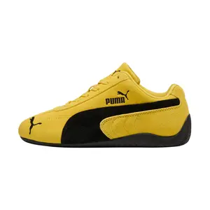 Puma Speedcat OG Yellow Black Youth / Women's Perfect Daily Trendy Casual Lifestyle Fashion Footwear Walking Sneaker Shoe Girl