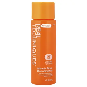 Real Techniques Miracle Deep Cleansing Gel, 4 fl oz (118 ml)