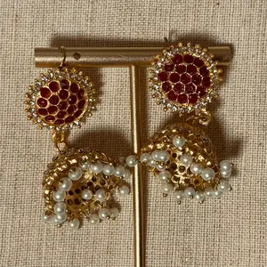 Jhumka Antique Earring