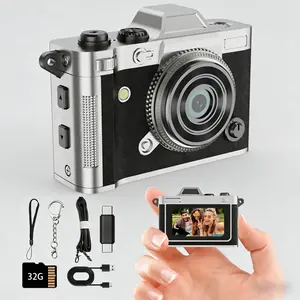 Tiny Retro Keychain Camera 2K Video 5MP Photo Pocket Camera