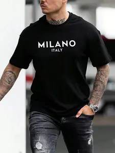 Milano Italy T-Shirt | Minimalist Milan Italian Graphic Tee | Vintage Europe City Print Shirt | Luxury Aesthetic Fashion Top | Unisex Casual Streetwear | Travel Lover Gift for Men Women | Modern Milano Style Shirt