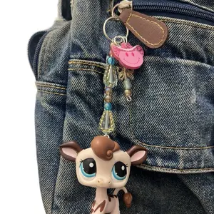Cow # 2217 (Toys'R'Us Exclusive) Littlest Pet Shop Keychain
