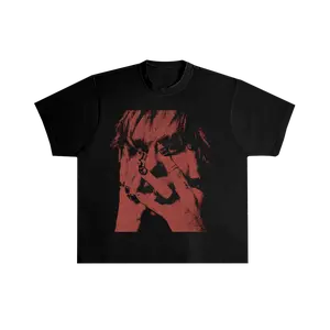 Portrait Lyric Black Tee