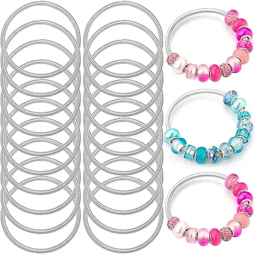 20Pcs Elastic Charm Bracelets