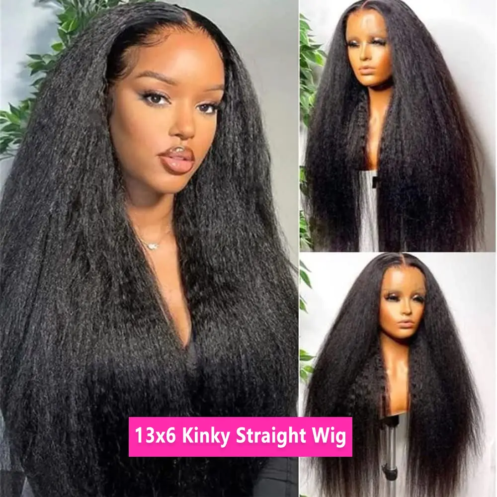 13x6 Kinky Straight Lace Wig