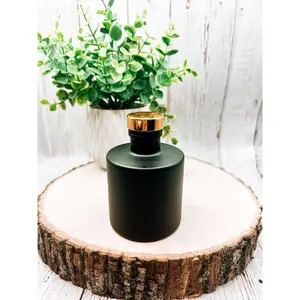 Matte Black Reed Diffuser Bottle (BOTTLE ONLY)