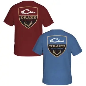 Drake Non-Typical Logo Short Sleeve T-Shirt, Unique Hunting Lifestyle Streetwear Gift for Dad, Gift For him, Hunting Season Shirt, Outdoors Hunting Theme