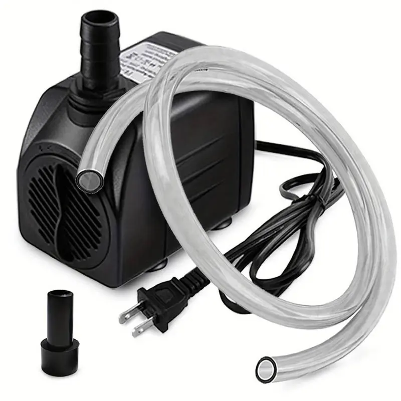 Powerful 10W Submersible Pump, Aquarium Pump with 160GPH Aquarium Flow Rate and 3.3 Feet Tubing for Aquariums, Fish Tanks, Ponds, Fountains, Pet Supplies