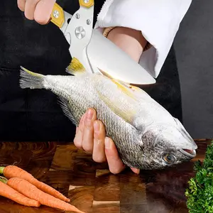 UNBREAKABLE KITCHEN BEAST! Cuts Through EVERYTHING - Bones, Fish, Packages. Never Rusts, Dishwasher Safe. Get Yours Now!