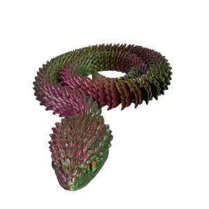Articulated Viper Snake – Flexible and Poseable, Realistic Flexible Snake, Articulated Snake