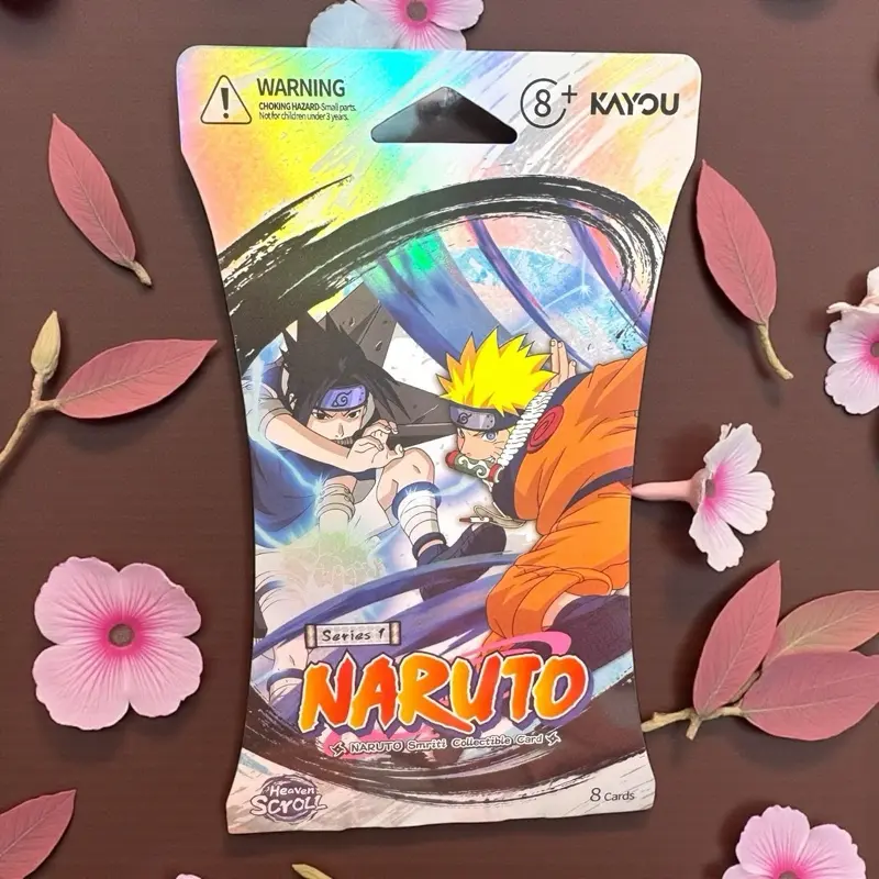 kayou naruto booster box Cards Kayou Series 1 Heaven Scroll – English Sealed (24 Packs) W/ Promo, 2025 Naruto Wall Scroll Naruto Trading Card Kayou TCG: Naruto Smriti Heaven