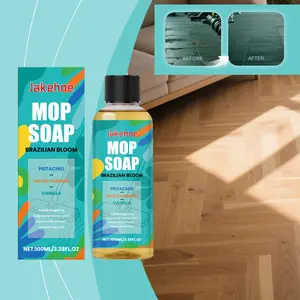 Jakehoe fragrance mop soap cleaning solution for multi material floor cleaning, stain removal, fresh fragrance retention cleaning solution