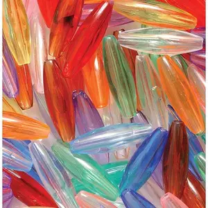 24PP200: PL Spaghetti Multi Transparent Mix 6x19mm - 100PPK
