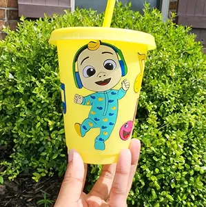 Cocomelon Cup Personalized  Drinkware Reusable cocomelon jj bingo party favors personalized