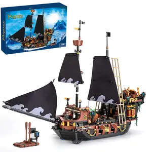 Pirate Ship Building Blocks Kit, 1328pcs/set Creative Blocks Toy, Building Toy for Teens and Adult, Perfect Gift for Children and Collectors