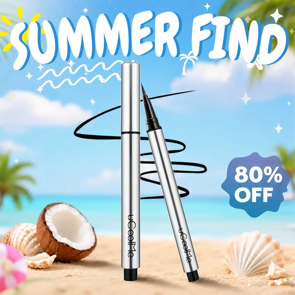 UCOOLME Liquid Eyeliner, Waterproof & Long Lasting No-Smudge Formula in Tawny Brown & Black, Women's Makeup for a Flawless Finish, Enhance Your Makeup