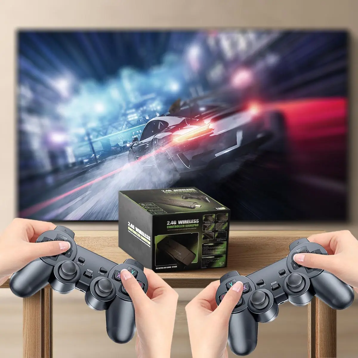 Two Screen Emulator Console Triomind M8 Retro Game Console , Multiple Emulators, Dual Wireless ...