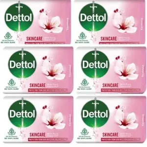 Dettol Soap skincare 6 Pack, Skincare 100 g