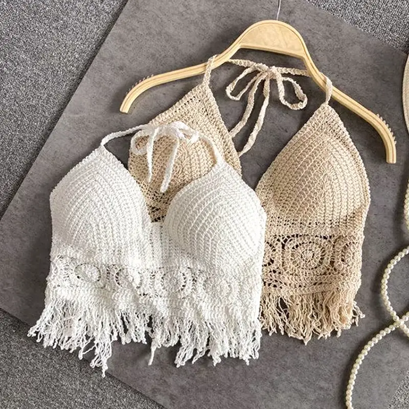 Tulum Tease Crochet Bra Top