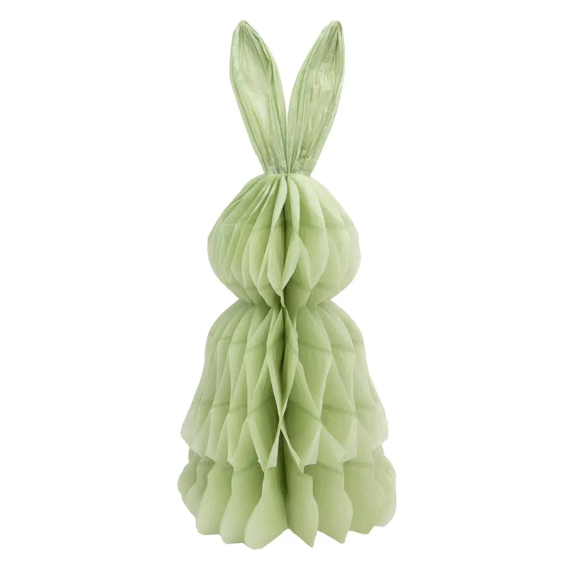 Sage Green Bunny Honeycomb | Easter Decoration