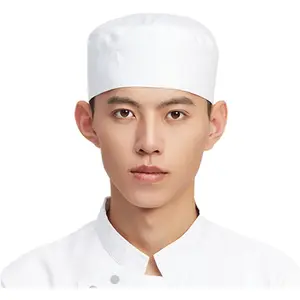 Unisex Chef Hats Adjustable Kitchen Cooking Caps with Breathable Mesh Top