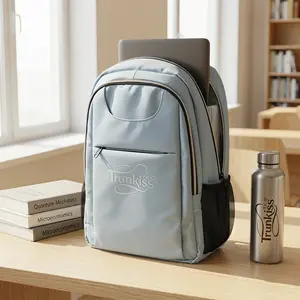 Trunkiss CarryOn Travel Backpack Laptop  Quick Access Fits 40oz Water Bottle Ideal for Airplane Travel Durable Compact Airline Approved Volume 6 External Pockets Memorial Day bag Waterproof pack under these at