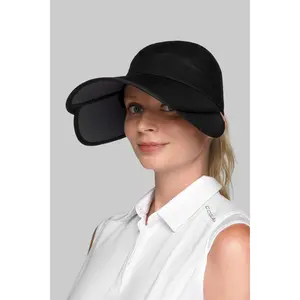 Olivia Convertible Visor | Black