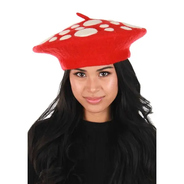 Mushroom Heartfelted Costume Hat