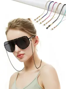 Eyeglass Chain Eyewear Strap Anti-Drop Glasses Holder for Reading Glasses Accessories, Durable & Stylish Design for Daily Use, Fashion