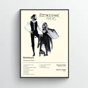 Fleetwood Mac - Rumours - Album Poster  Print , Product without frame