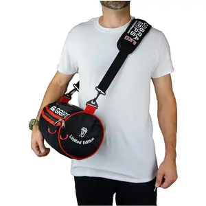 Cobra Grips Mini Gear Bag for Lifting Grips & Multipurpose More Adjustable Shoulder Strap (Black, One Size)