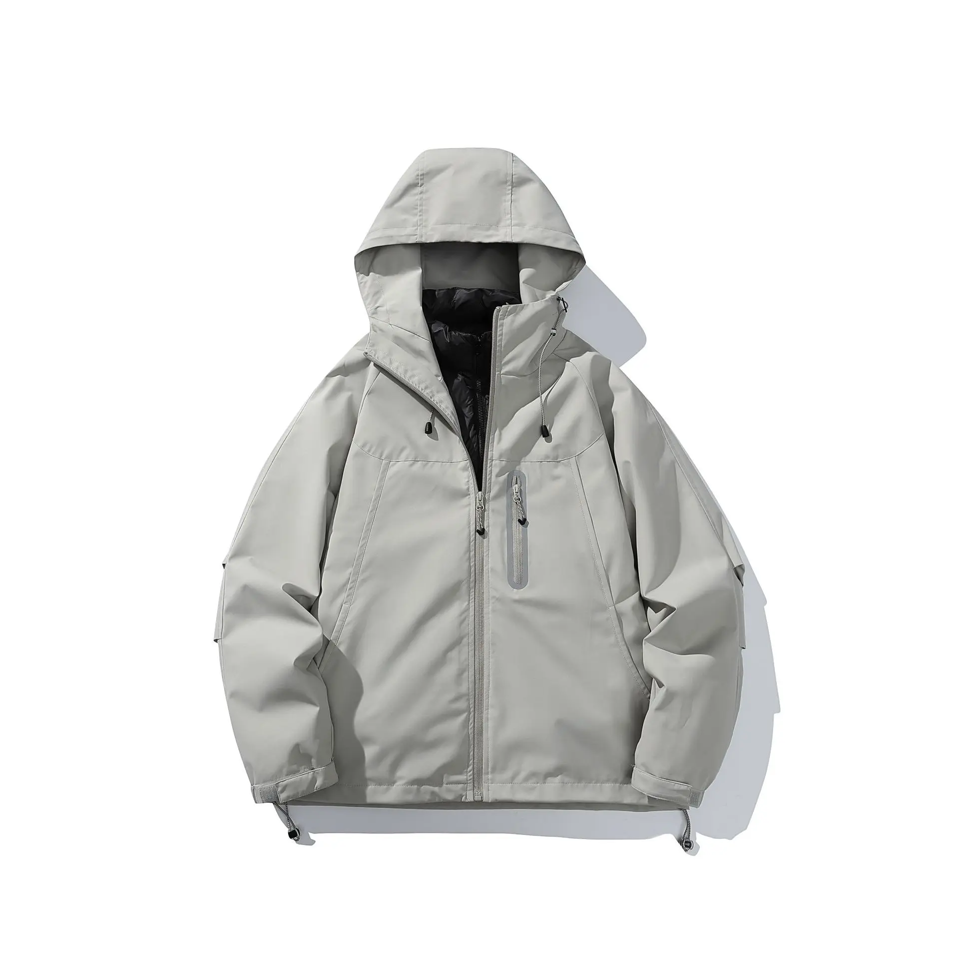 Women's Waterproof Rain Jackets Lightweight Zipper Jacket Outdoor Hiking Hooded Windbreaker Winter Coats with Detachable Fleece Liner Women's Waterproof Rain Jackets Lightweight Zipper Jacket Outdoor Hiking Hooded Windbreaker Winter Coats with Detachable Fleece Liner