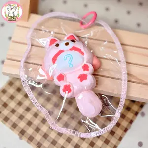 Pachapaw Big Tail Squeaky Dog Toy Silicone Chew Kitten