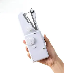 Portable Mini Handheld Electric Sewing Machine Home Use DIY Handmade Tailoring