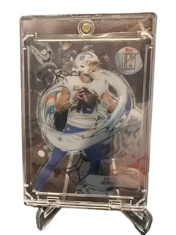2025 Topps Signature Class NFL - Justin Herbert SP Fluidity - Ungraded (Raw) - Near Mint or Better