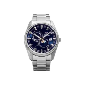 Orient Stretto Day & Night | Automatic / Hand-Winding | 41.5 mm Dress Watch | Sapphire Crystal | Blue Dial, RA-AK0315L30B
