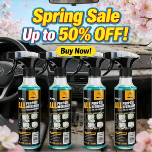 Nuan Heavy Duty Degreaser  Top-Rated Foam Cleaner for Car Interiors, Upgraded Formula + Professional Cleaning, Refresh Without Pressure!