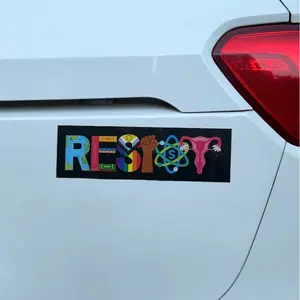 Resist car magnet, trending car magnet