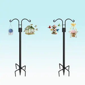 Yard Shepherd Hook Simple Setup Multi-Use for Lanterns Wind Chimes & Plants No Warranty Garden Companion