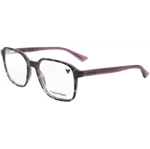 Calvin Klein Unisex 52 mm Violet Havana Opticals CK23524-528
